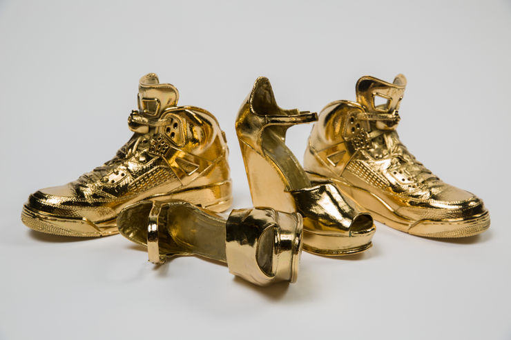 Kendell Carter, Effigy For A New Normalcy: Mark and Zahaela, 2021