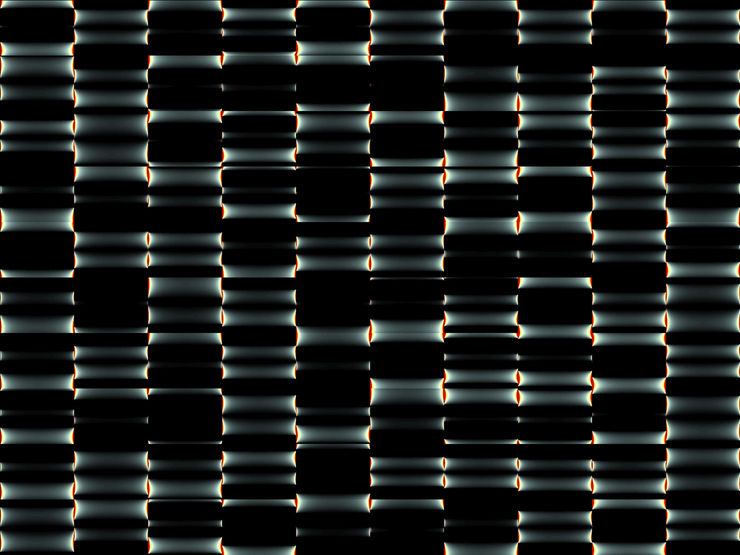 George Legrady, Oscillation 20, 2007