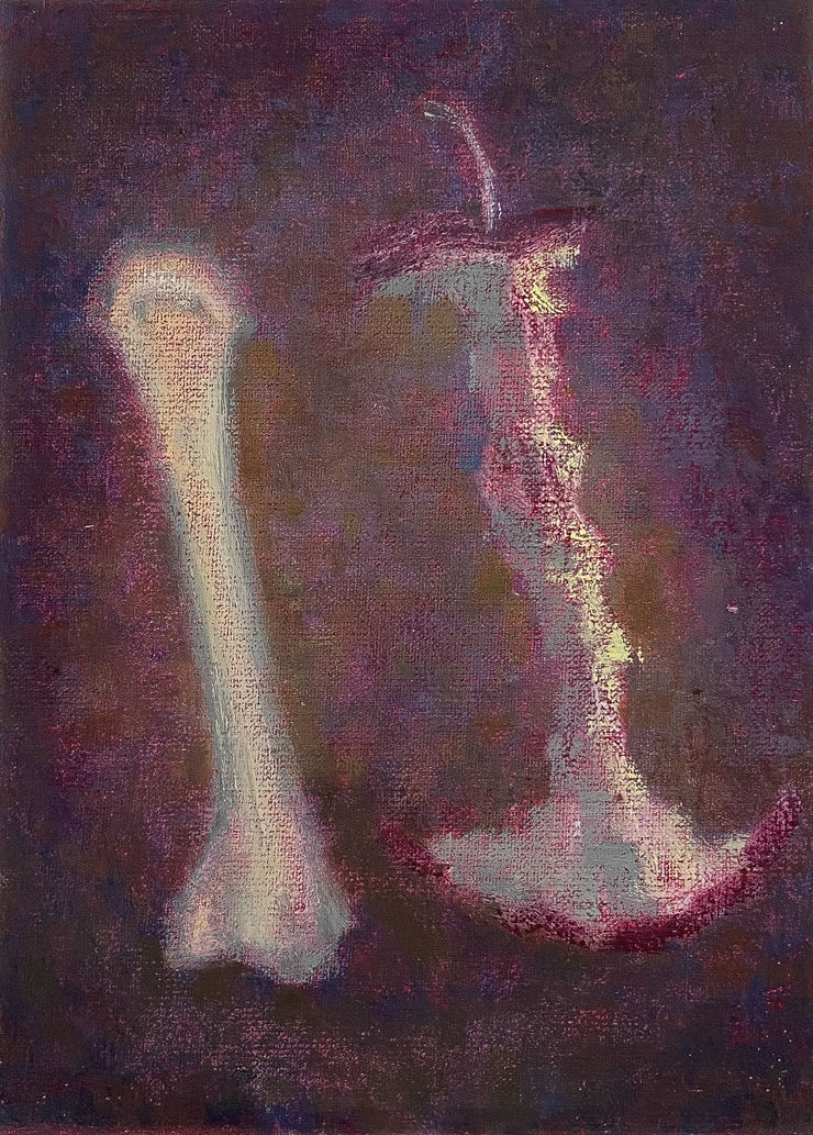 Bohyeon Hwang, Bone and Apple, 2024