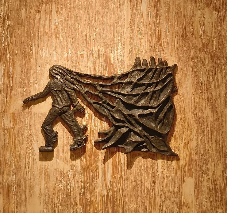 Prabhakar Pachpute, Broken dimensions-II, 2024-25