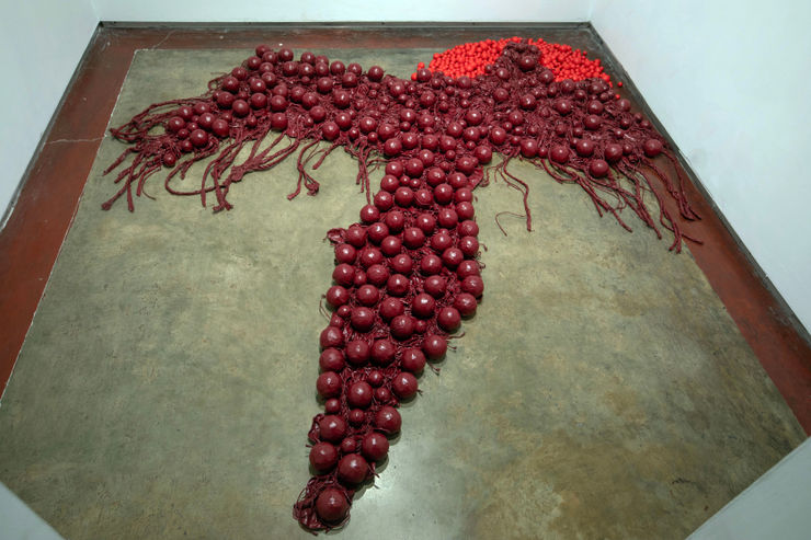 Pushpakanthan Pakkiyarajah, Hidden Mycelium in a Wounded Land II, 2022 – 2023