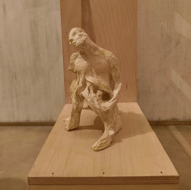 Prabhakar Pachpute, Devouring mind - II, 2025