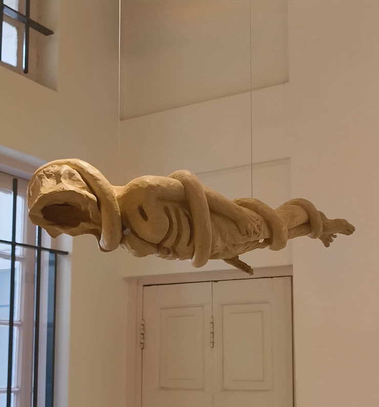 Prabhakar Pachpute, Devouring mind - I, 2025