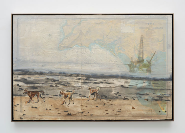 Bhasha Chakrabarti, At the Shores of Life and Death I, 2025