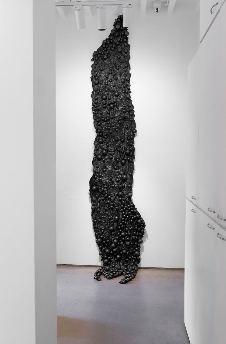 Pushpakanthan Pakkiyarajah, Charred hyphal mat, 2024-2025