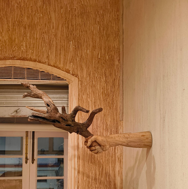 Prabhakar Pachpute, A flame of the forest (A series of an observer), 2025