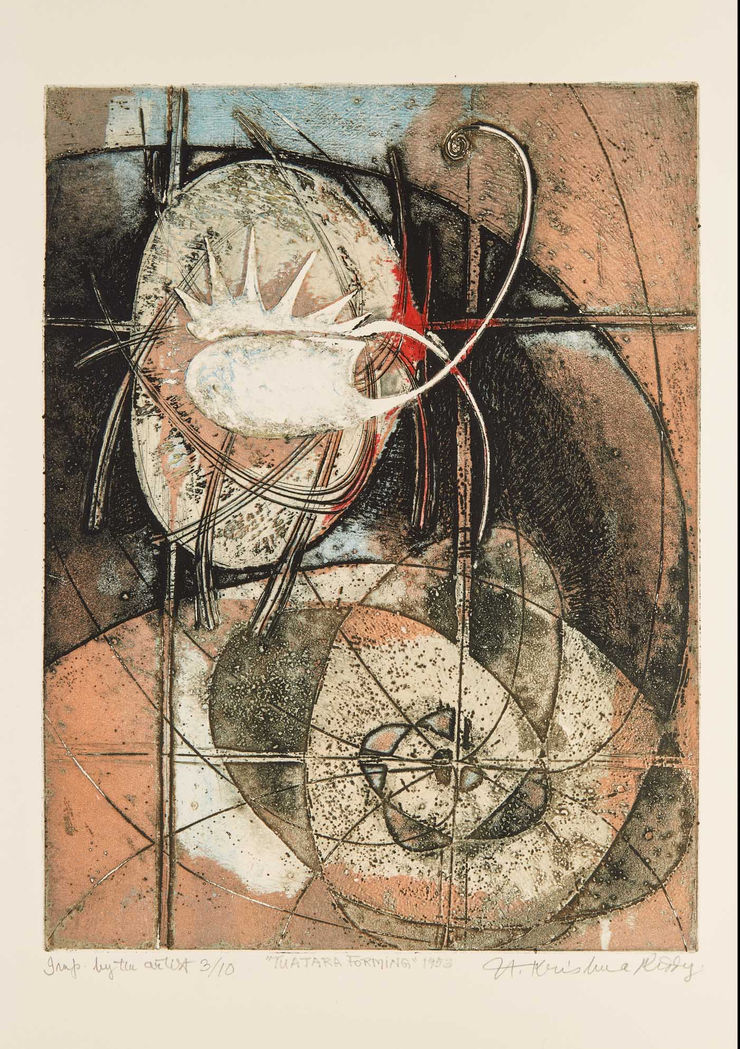 Krishna Reddy, Tuatara forming, 1953