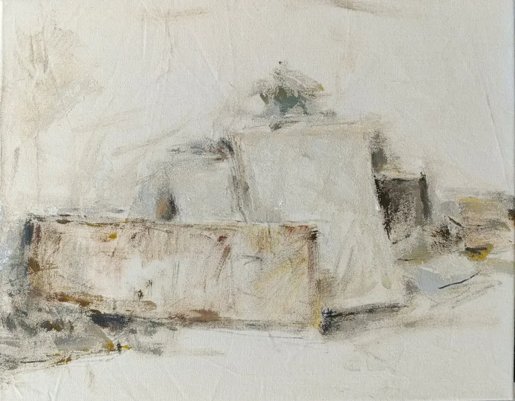 Antoine Deeb, Scene from the Studio, 2024