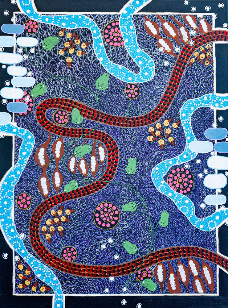 Jessica Howard-Browne, Bush Feast - ReImagined, 2025