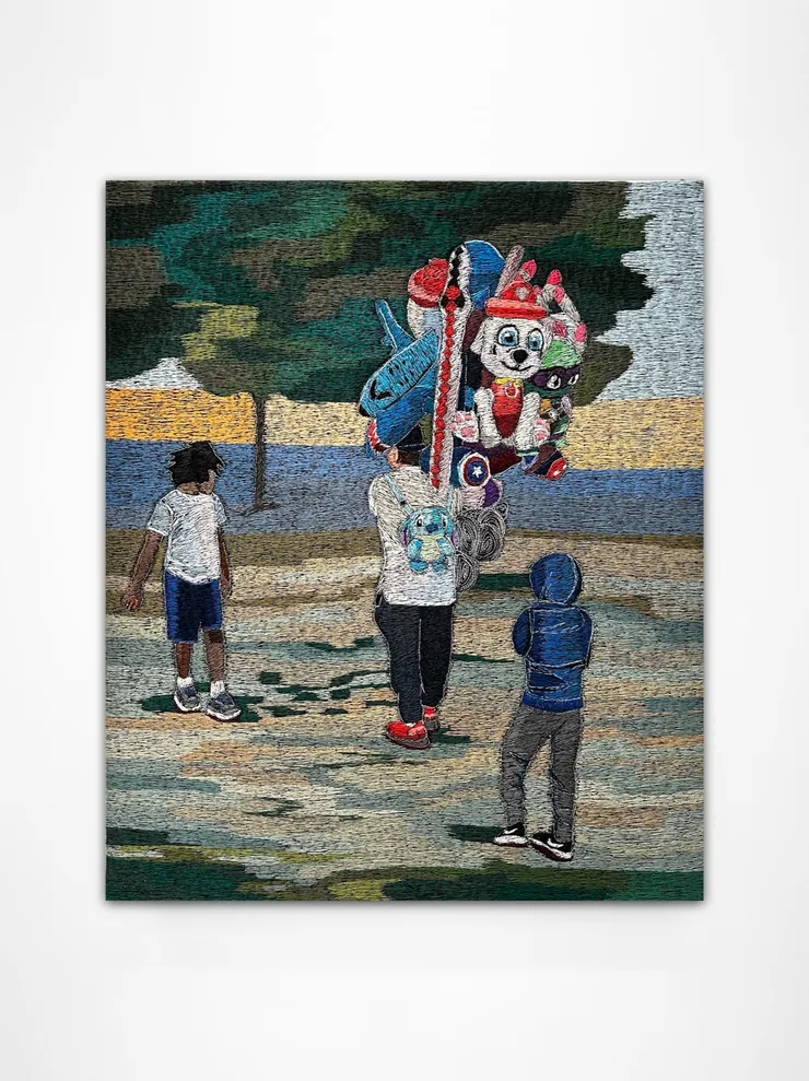 Erick Medel, Globos at the park, 2024