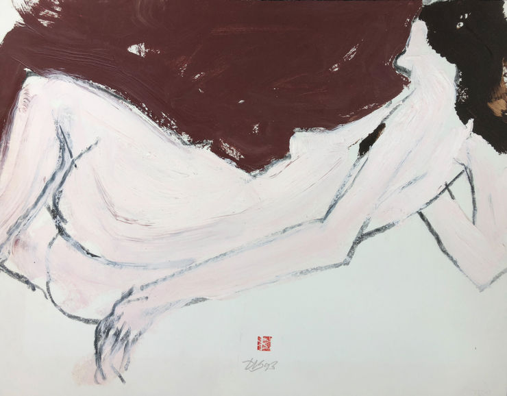 Freeman W. Butts, Figurative Artwork by Freeman W. Butts (1928-1998), 1993