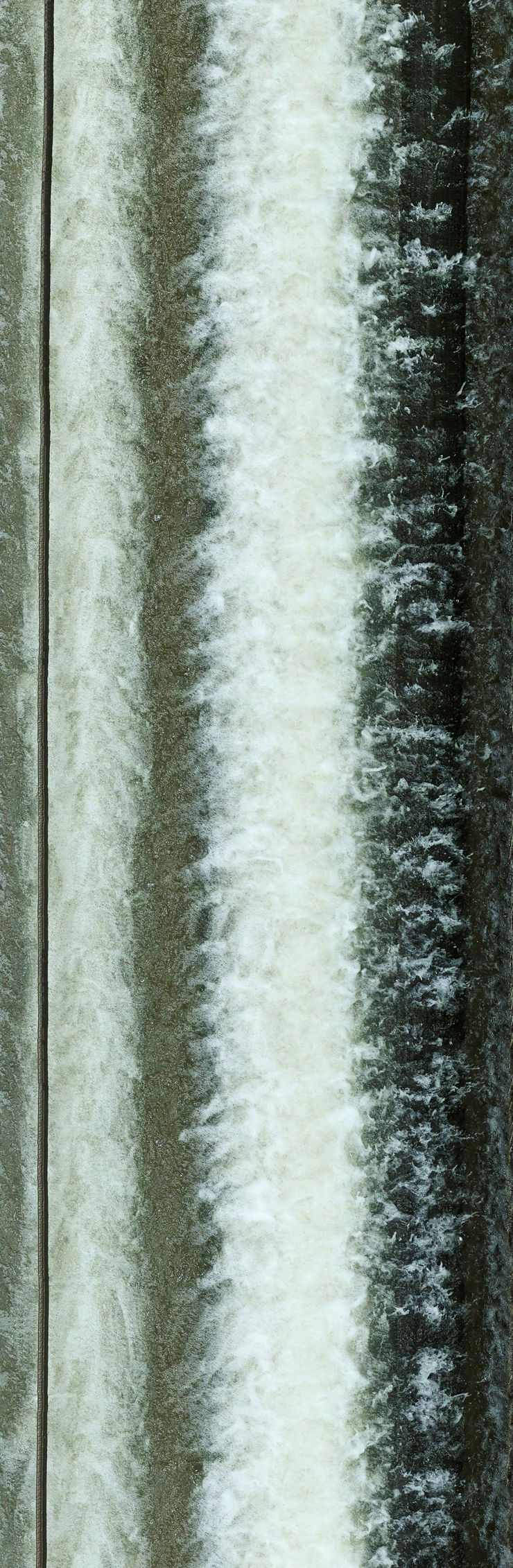 Philip Groening Water As Seen By AI VI - Summer, 2021 Tricoia, HDF, print on acrylic glass, LEDs 88 x 29 x 4 ½ in 223 x 74 x 12 cm Edition 1 of 5 + AP