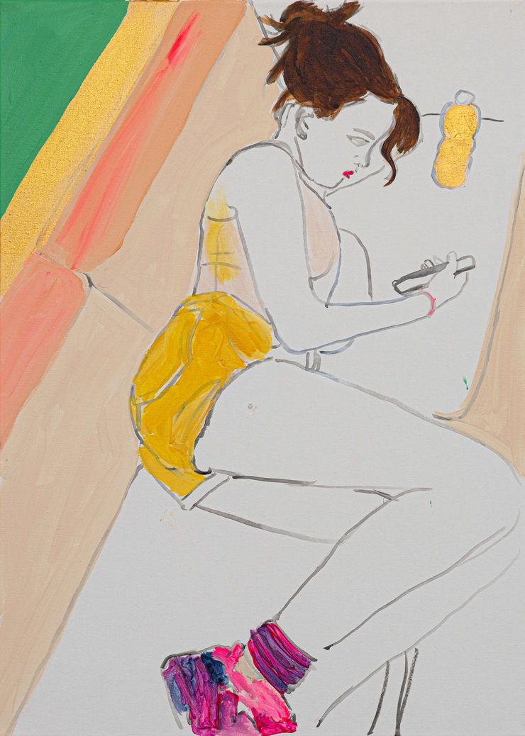 Alona Harpaz, Alma At The Airport, 2023