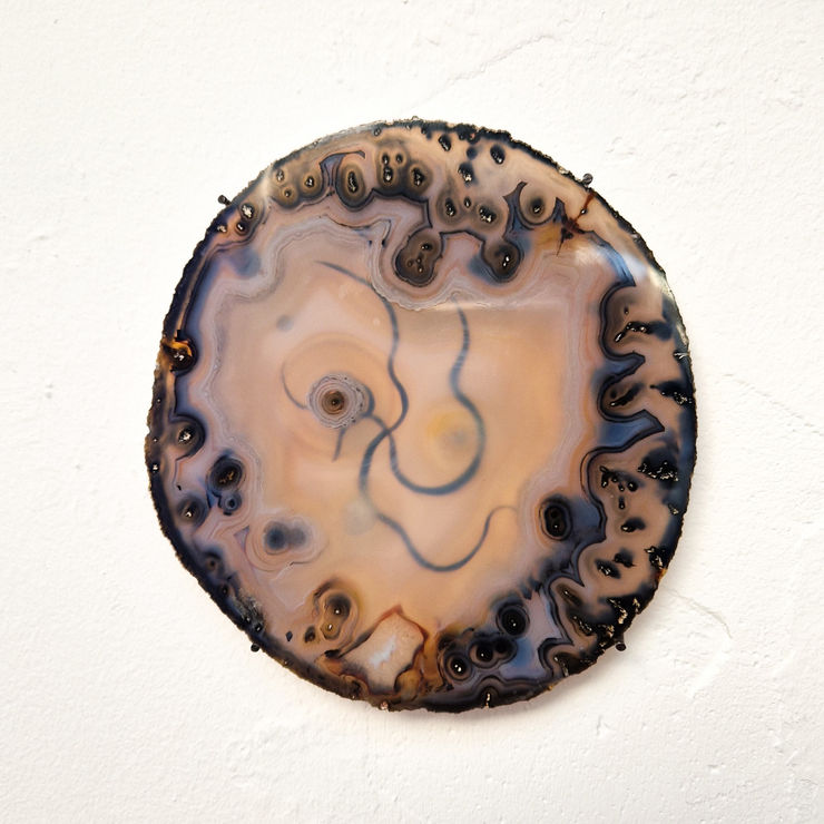 Nomin Zezegmaa, Writing Without Writing (Writing in Stones), 2023