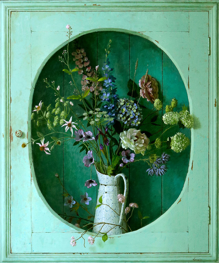 Kenne Grégoire, Groene Bloemenkast, 2020