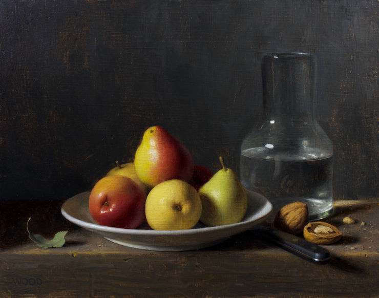 Justin Wood, Forelle pears, 2024
