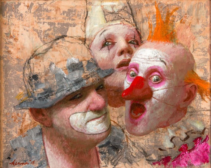 Kenne Grégoire, Clownskoppen, 2018