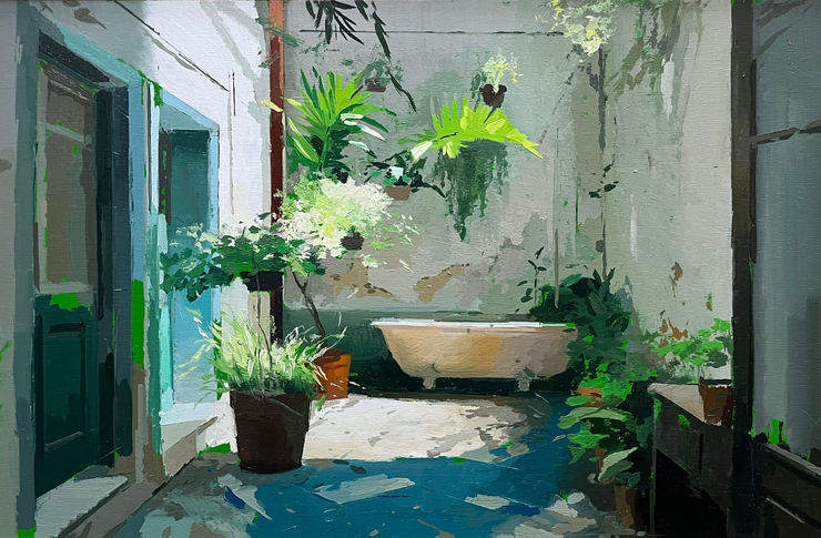 Antonio Barahona, El Patio Azul, 2024