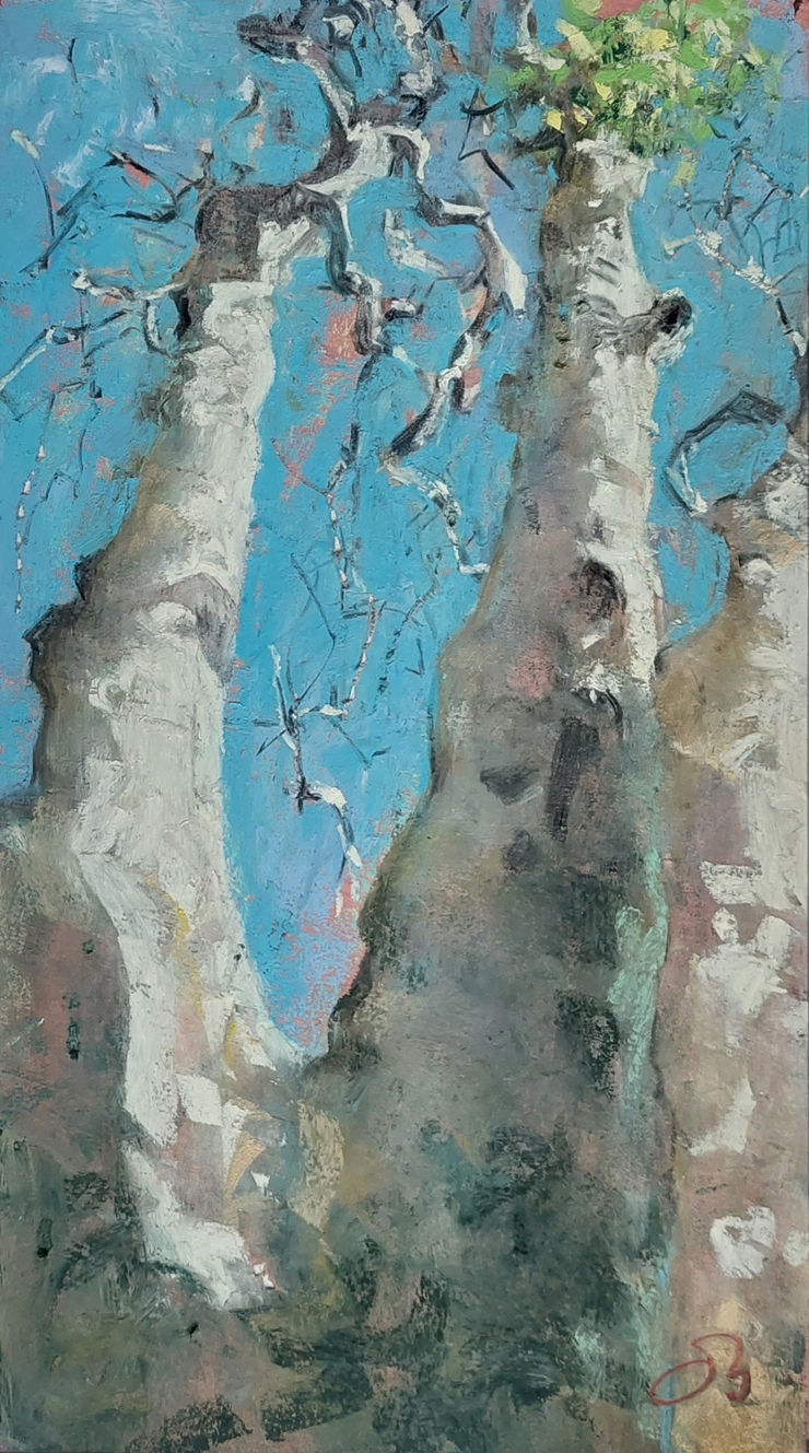 Onno Boerwinkel, Primavera - I platani, 2022