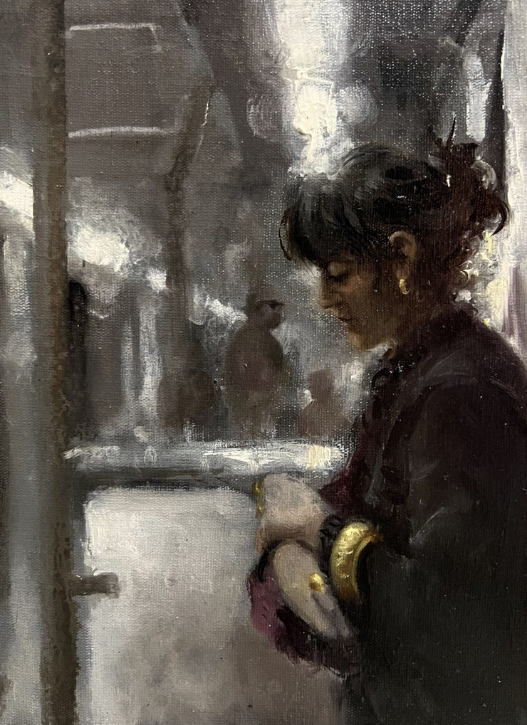 Ricardo Cherbeluka, On the train, 2025