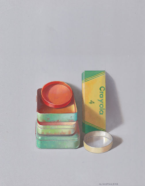 Antonio Matallana, Boîtes empilées, 2025