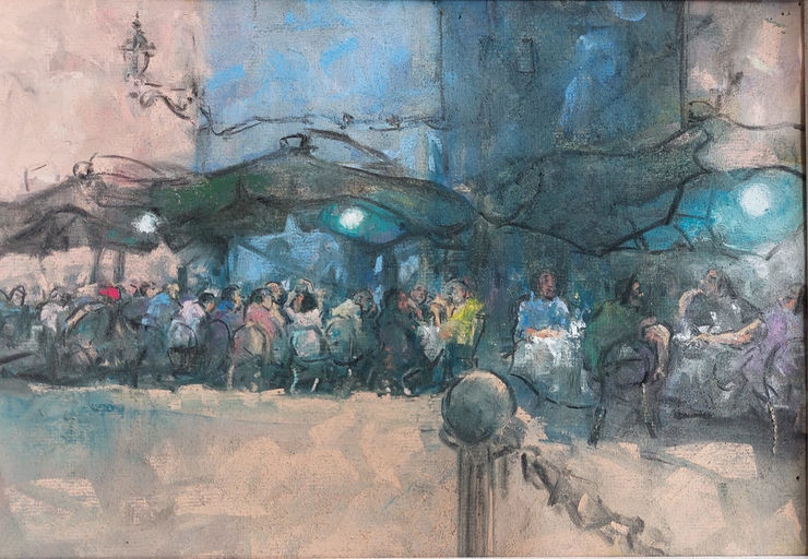 Onno Boerwinkel, A tavola su piazza, 2023