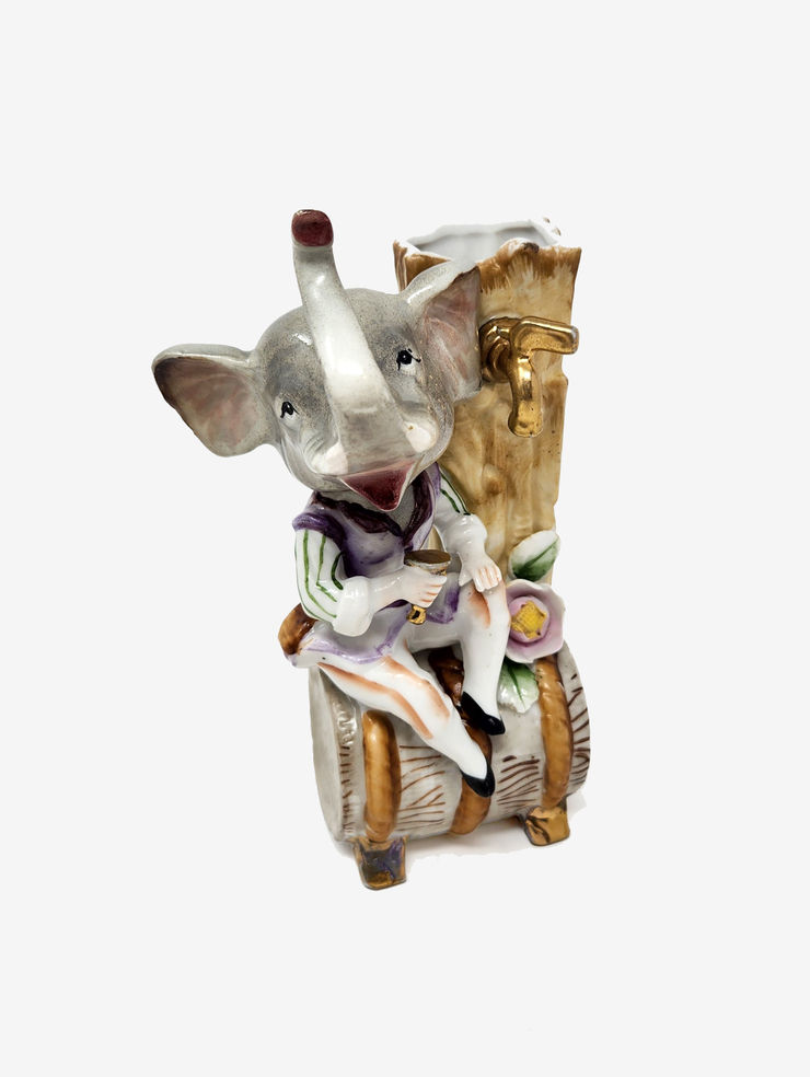 Debra Broz, Drinking Elephant, 2025