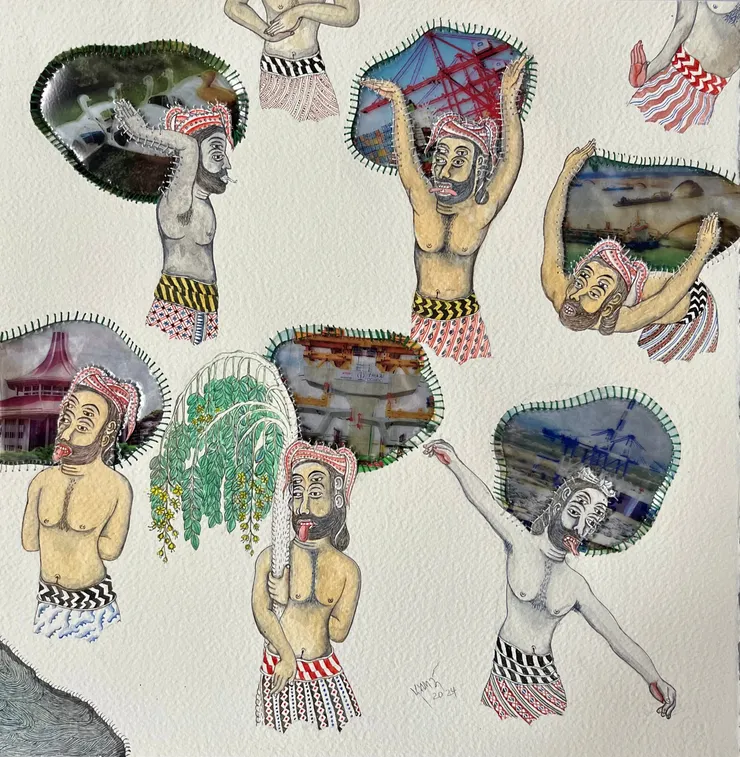 Prasad Hettiarachchi, You will be suprised (IV), 2024