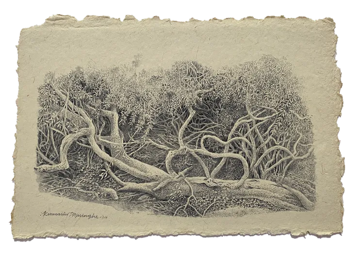 Karunasiri Wijesinghe, Maliththan Jungle , 2024