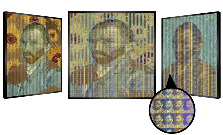 Patrick Rubinstein, Beautiful Sunflowers, 2022