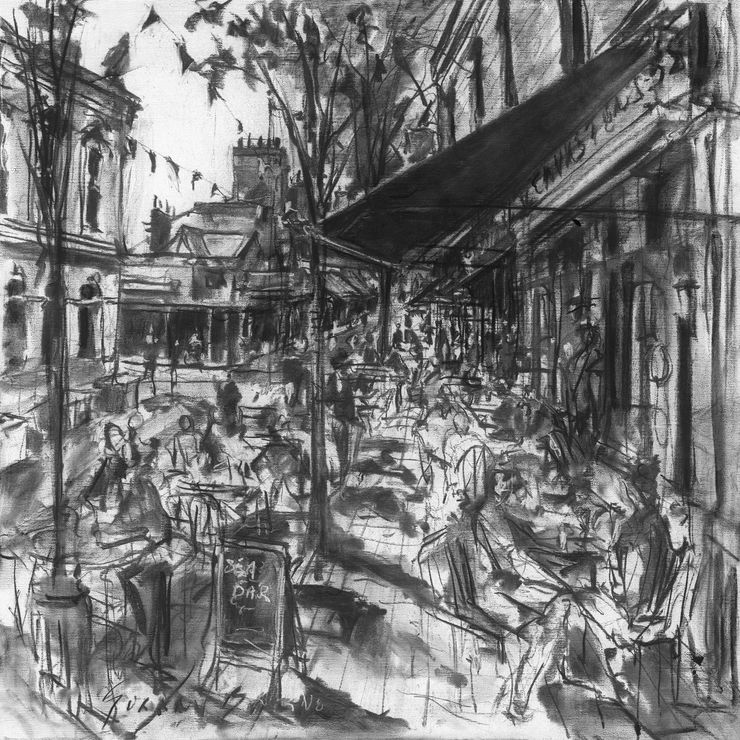 Gerard_Byrne_Bloomsday_Rehearsal_Glasthule_modern_impressionism_fine_art_gallery_Dublin_Ireland