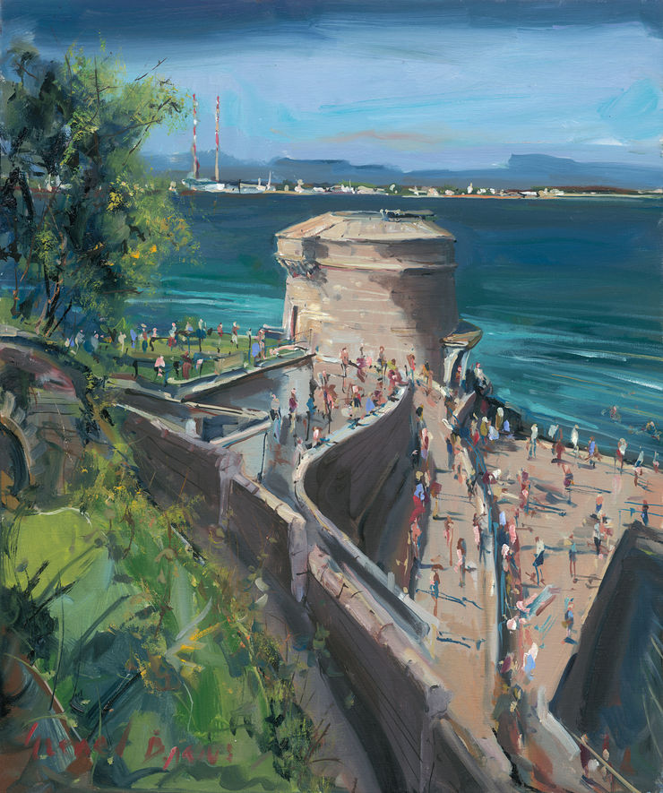 Gerard-Byrne-Seapoint-Living-I-modern-irish-impressionism-art-gallery-Dublin-Ireland