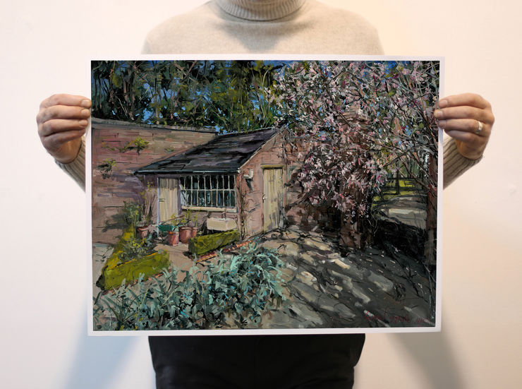 Gerard_Byrne_Pink_Magnolia_Blossom_on_Mothers_Day_limited_edition_fine_art_prints