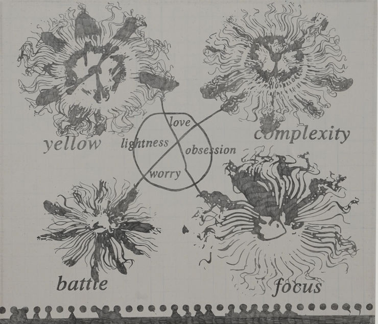 Carley Gmitro, Deciphering Circle, 2022