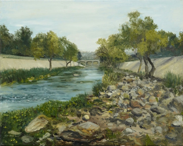 Andrew Durgin-Barnes, LA River 2, 2025