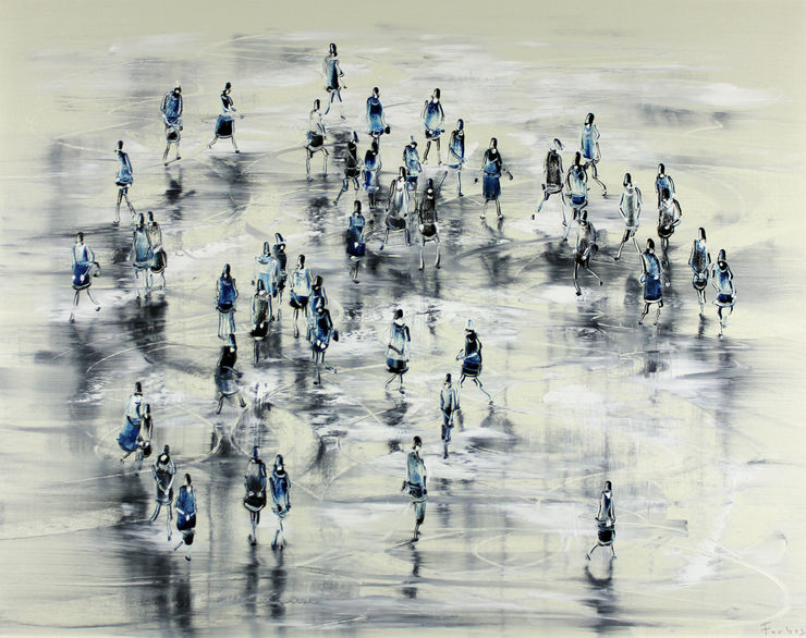 Stephen Forbes, Blue Figures on Ice