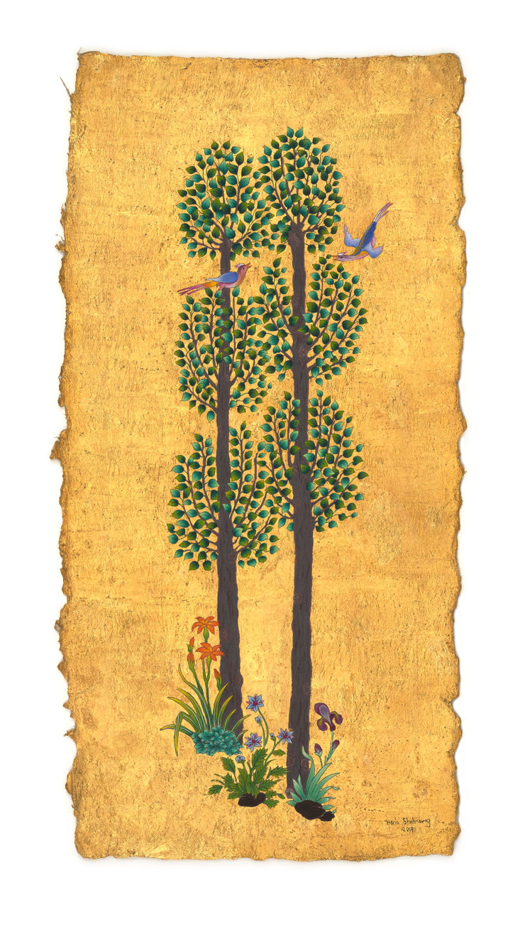 A Perch for a Song Hahnemuhle Photo Rag Paper, Diamond Dust 53.5 x 27 cm 21 x 10 5/8 in