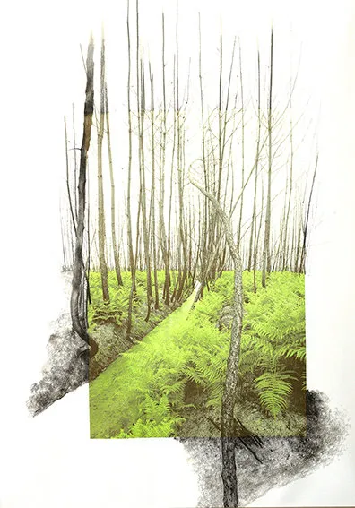 Dana Cojbuc, Strange place for sunrise #07, 2023