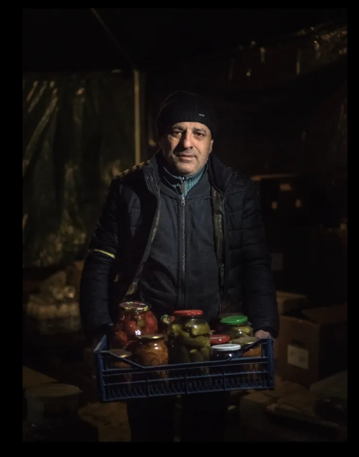 Alexander Chekmenev, RUSTAM GUSEINOV from the series Citizens of Kyiv, 2022