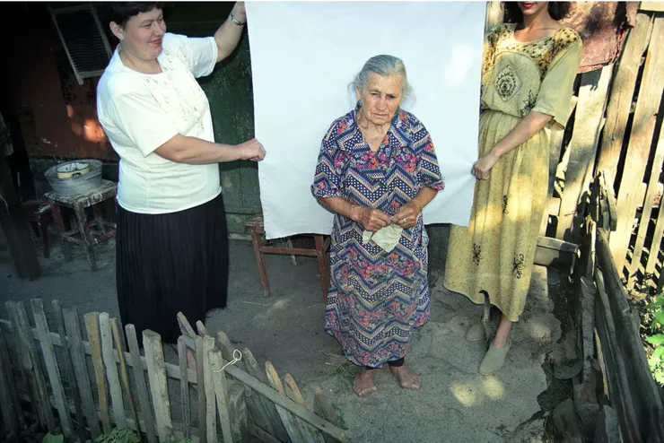 Alexander Chekmenev, Untitled #15 from the series Passport, 1994