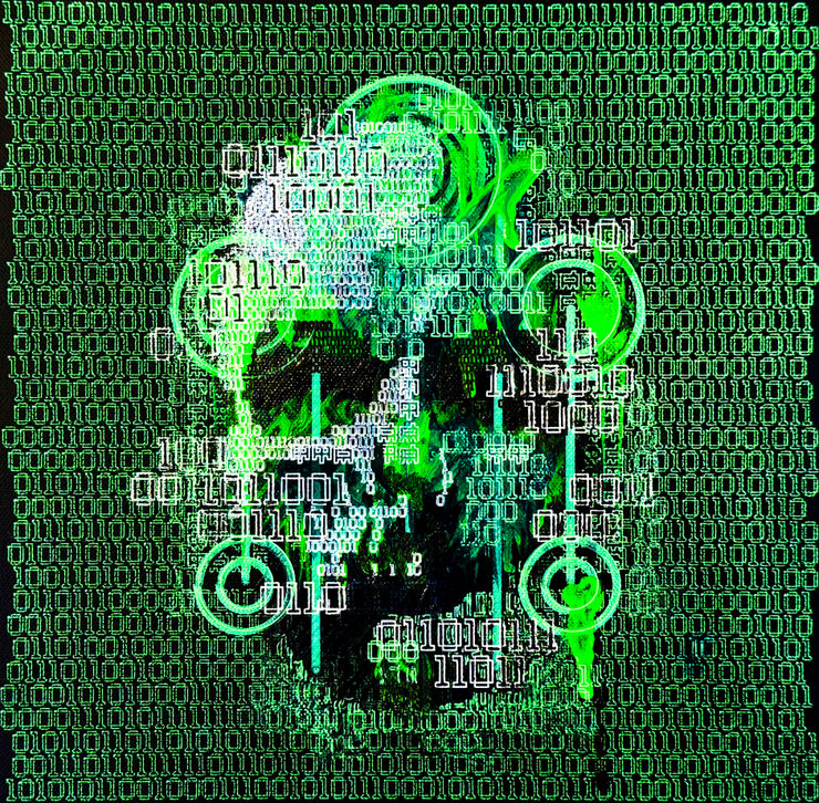 Pindar Van Arman, Reflection, 2024