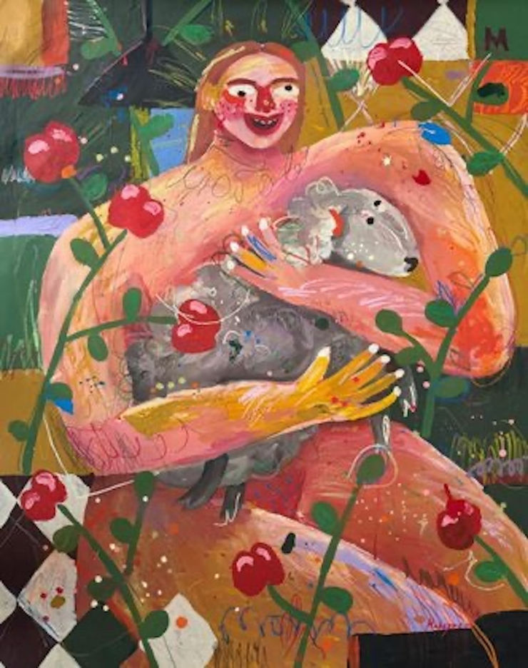 Iryna Maksymova, Sheep Hugs, 2023