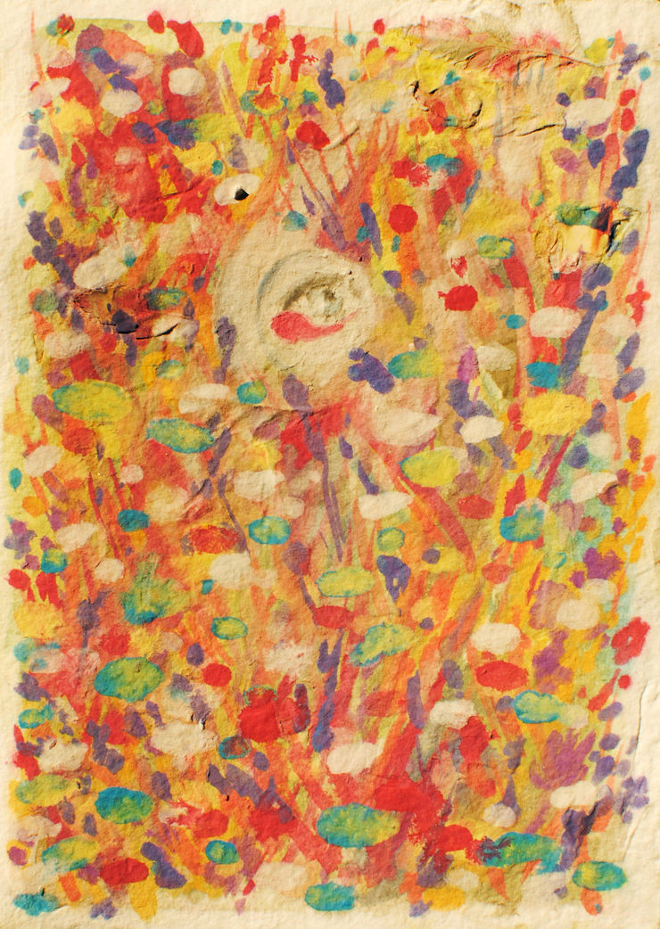 Alymamah Rashed, When a Lily Pond Smiled for Me (I hear The Beating of My Heart) , 2024