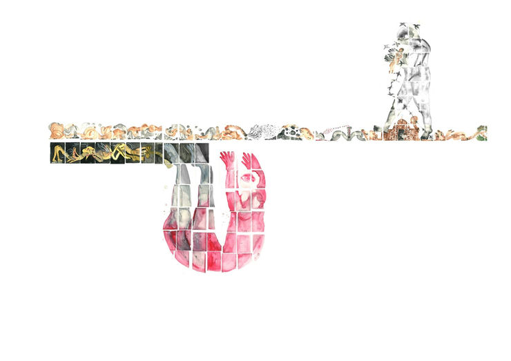 Alymamah Rashed, Above And Below Is Where You’ll See Me (You Will Find Me Within Your Yearnings), 2023