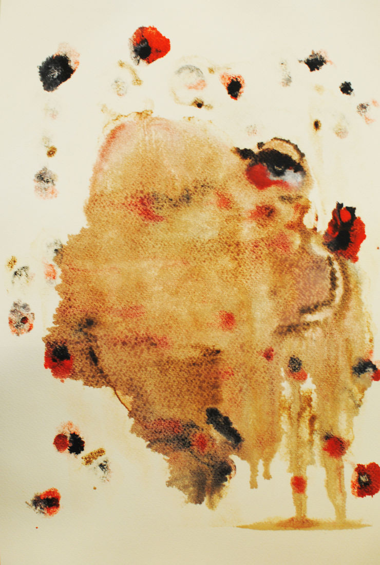 Alymamah Rashed, Your Fragrant Fields Are Not Forgotten (The Red Poppies Will Return To My Heart) III, 2025