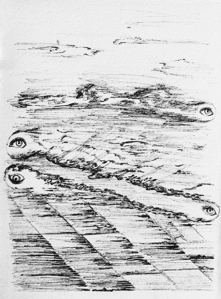 Alymamah Rashed, Between Here and There, I Will Meet You Above The Sky (Intertwine), 2024