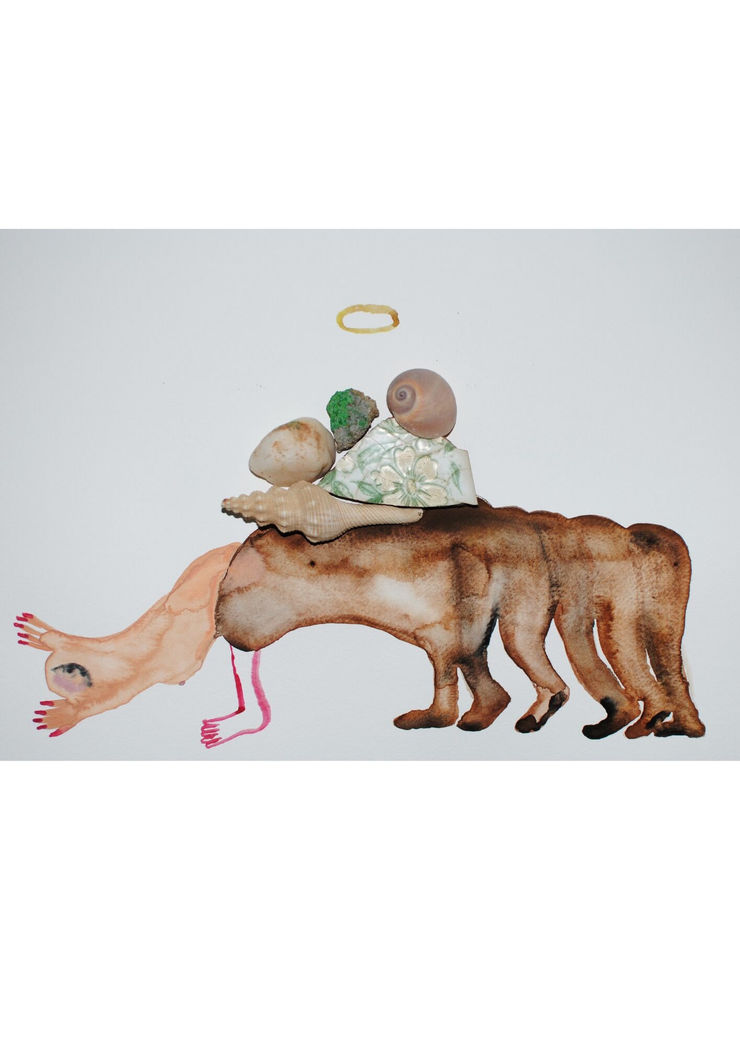 Alymamah Rashed, I Collect My Beloved Dream (An Island Grew Within Me) II, 2023