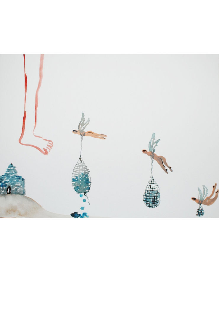 Alymamah Rashed, I Collect My Beloved Dream (An Island Grew Within Me) III, 2023