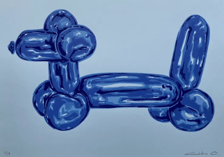 Gabriela Girbau, Child Blue, 2025