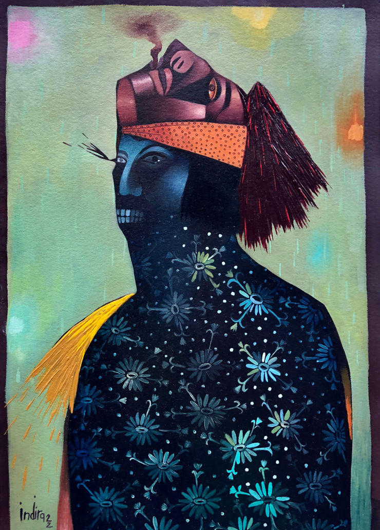 Indira Castellón, MISTERIOSA MÀSCARA (Mysterious mask), 2022